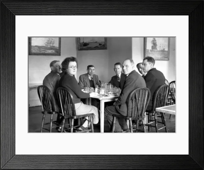 Framed Print : LFB staff at Red Cross convalescent home Framed Print : LFB staff at Red Cross convalescent home