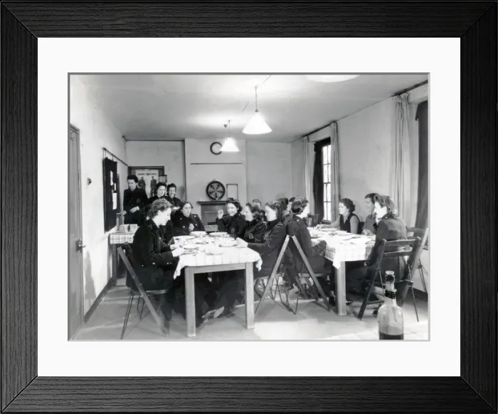 Framed Print : NFS firewomen at work, rest and play, WW2 Framed Print : NFS firewomen at work, rest and play, WW2
