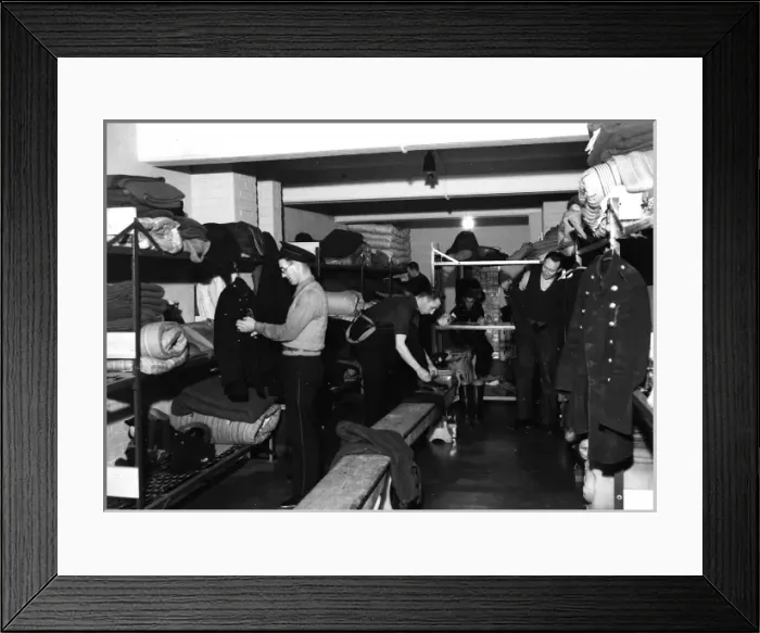 Framed Print : Newly built NFS (London Region) fire station, WW2 Framed Print : Newly built NFS (London Region) fire station, WW2
