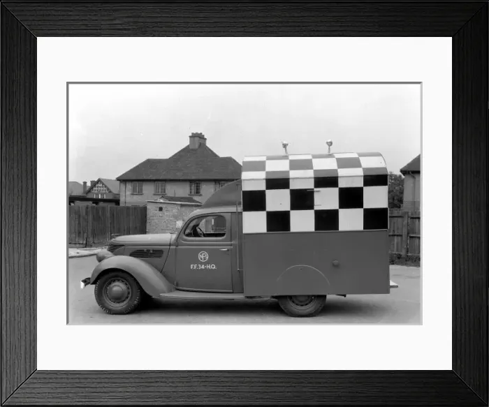 Framed Print : NFS fire force No. 34 District fire control unit, Northwood Framed Print : NFS fire force No. 34 District fire control unit, Northwood