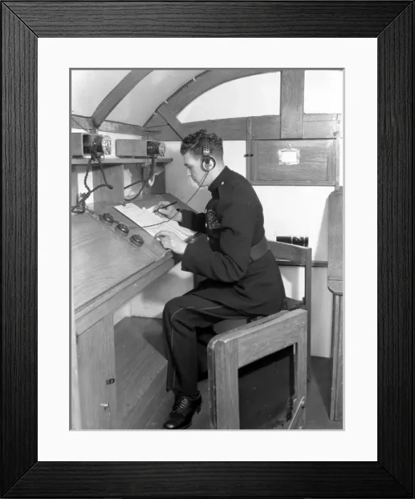 Framed Print : NFS fire force No. 34 District fire control unit, Northwood Framed Print : NFS fire force No. 34 District fire control unit, Northwood