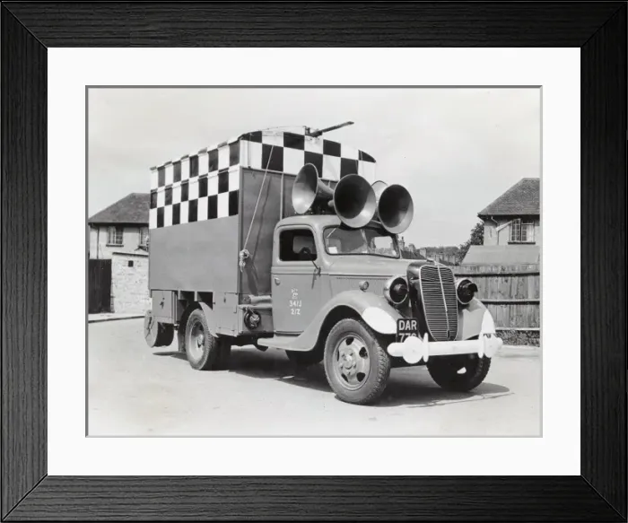 Framed Print : NFS fire force No. 34 District fire control unit, Northwood Framed Print : NFS fire force No. 34 District fire control unit, Northwood