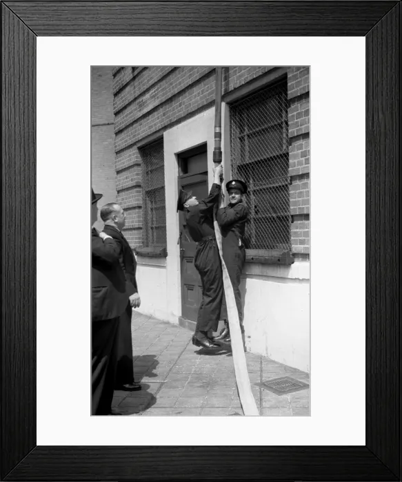 Framed Print : Franklin. E. Smith hose coupling, WW2 Framed Print : Franklin. E. Smith hose coupling, WW2