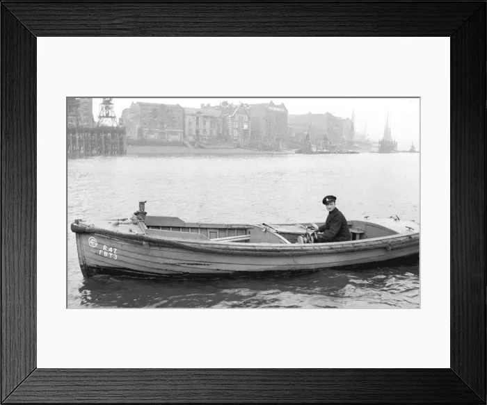 Framed Print : NFS (London Region) River Thames Formation, WW2 Framed Print : NFS (London Region) River Thames Formation, WW2