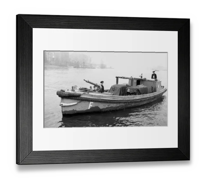 Framed Print : NFS (London Region) River Thames Formation, WW2 Framed Print : NFS (London Region) River Thames Formation, WW2
