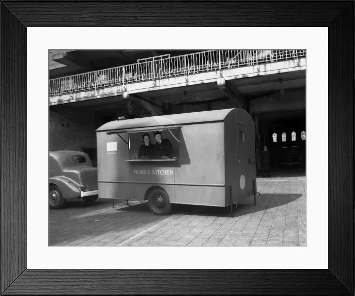 Framed Print : Donation by Canadian Red Cross to NFS, WW2 Framed Print : Donation by Canadian Red Cross to NFS, WW2