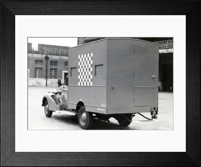 Framed Print : Home Office-NFS Fire Force control unit, WW2 Framed Print : Home Office-NFS Fire Force control unit, WW2