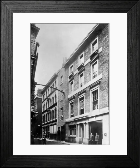 Framed Print : The London Salvage Corps HQ, 40-42 Watling Street Framed Print : The London Salvage Corps HQ, 40-42 Watling Street