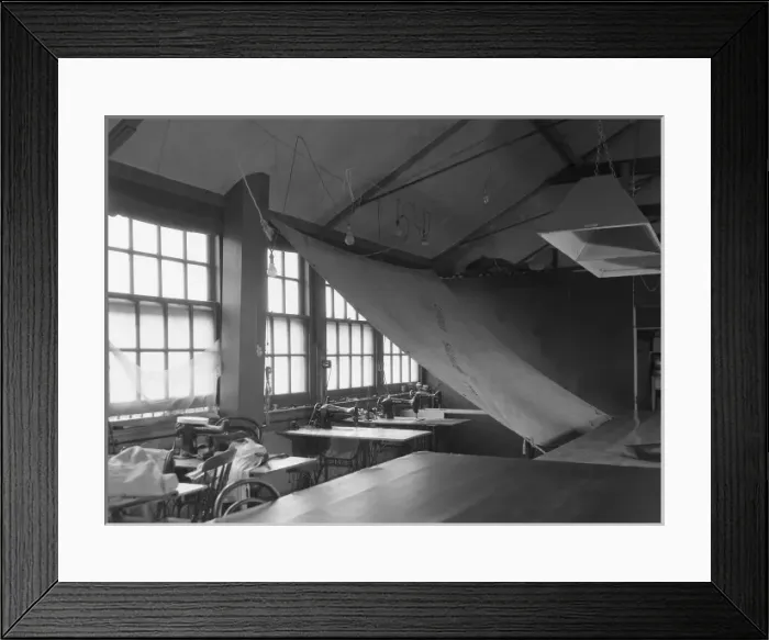 Framed Print : NFS (Salvage Corps) protective sheets, WW2 Framed Print : NFS (Salvage Corps) protective sheets, WW2