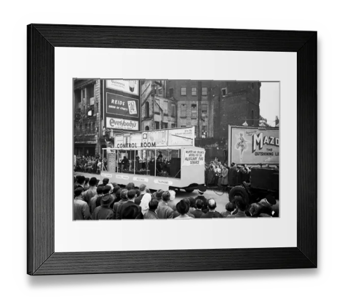 Framed Print : AFS contingent in Lord Mayors Show Framed Print : AFS contingent in Lord Mayors Show