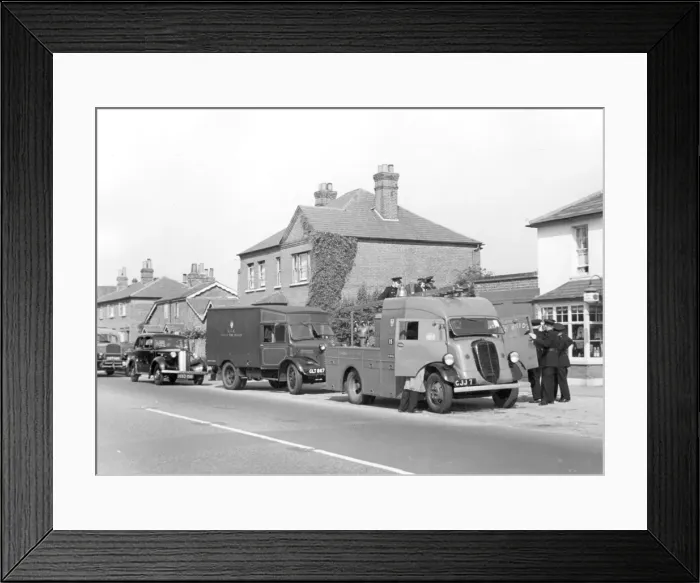 Framed Print : LCC-LFB AFS mobile column exercise Framed Print : LCC-LFB AFS mobile column exercise