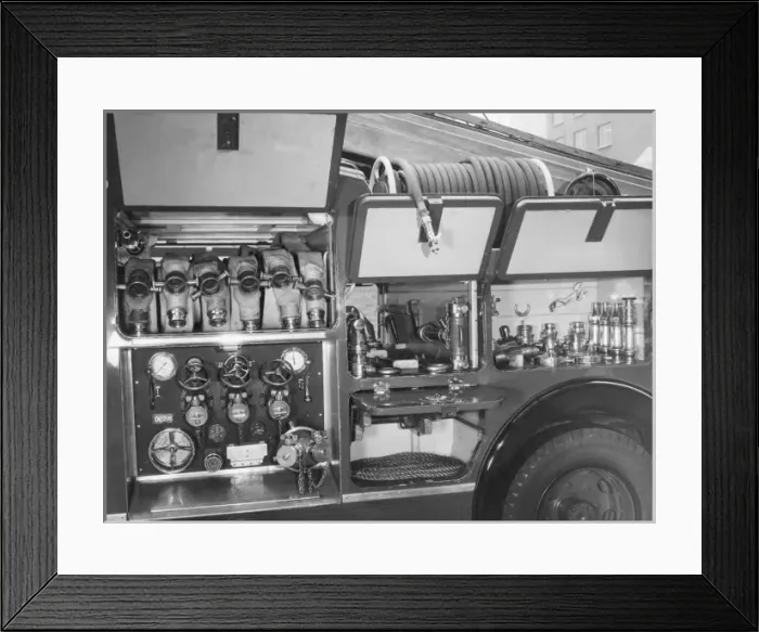 Framed Print : LCC-LFB new diesel dual-purpose appliance Framed Print : LCC-LFB new diesel dual-purpose appliance