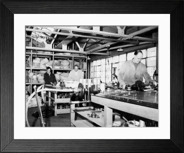 Framed Print : LCC-LFB Vehicle and equipment workshops complex Framed Print : LCC-LFB Vehicle and equipment workshops complex