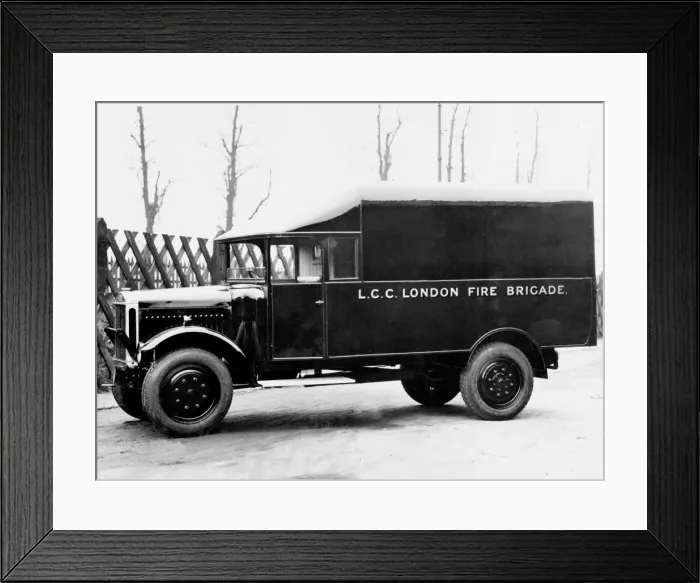 Framed Print : LCC-LFB general purpose lorry Framed Print : LCC-LFB general purpose lorry