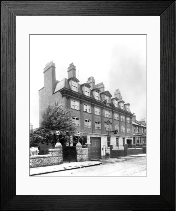 Framed Print : LCC-LFB Deptford fire station, SE London Framed Print : LCC-LFB Deptford fire station, SE London