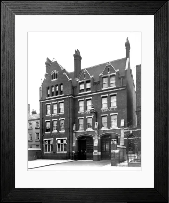 Framed Print : LCC-LFB Edgware Road fire station, Paddington Framed Print : LCC-LFB Edgware Road fire station, Paddington