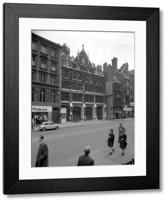 Framed Print : LCC-LFB Bishopsgate fire station, City of London Framed Print : LCC-LFB Bishopsgate fire station, City of London