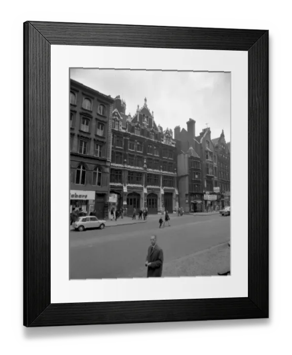 Framed Print : LCC-LFB Bishopsgate fire station, City of London Framed Print : LCC-LFB Bishopsgate fire station, City of London