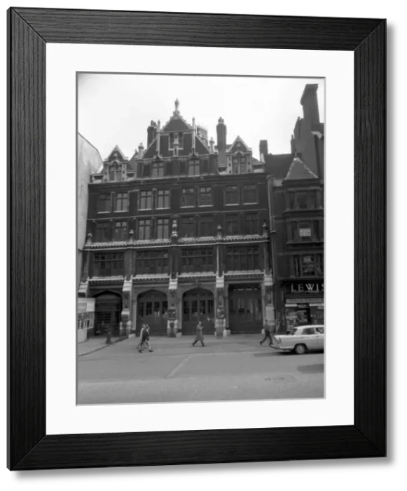 Framed Print : LCC-LFB Bishopsgate fire station, City of London Framed Print : LCC-LFB Bishopsgate fire station, City of London