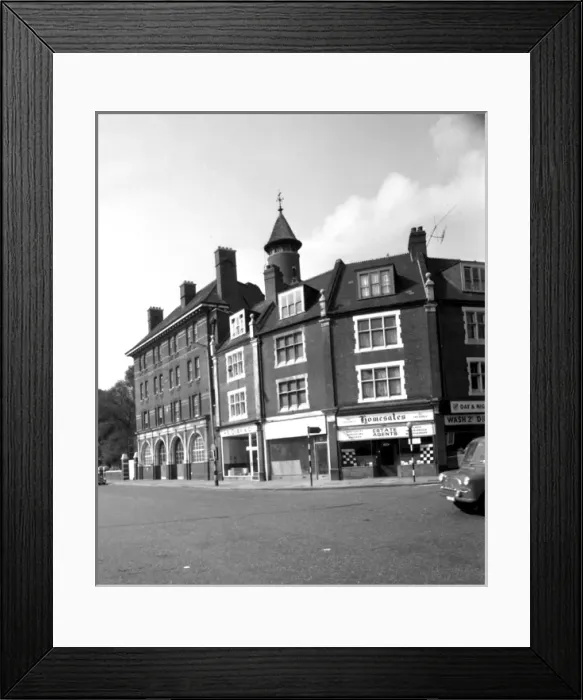 Framed Print : LCC-LFB Lewisham fire station, High Street, Lewisham Framed Print : LCC-LFB Lewisham fire station, High Street, Lewisham