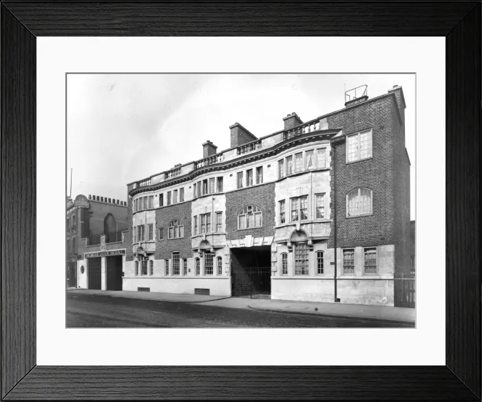 Framed Print : LCC-LFB Vauxhall fire station, Lambeth, SE London Framed Print : LCC-LFB Vauxhall fire station, Lambeth, SE London