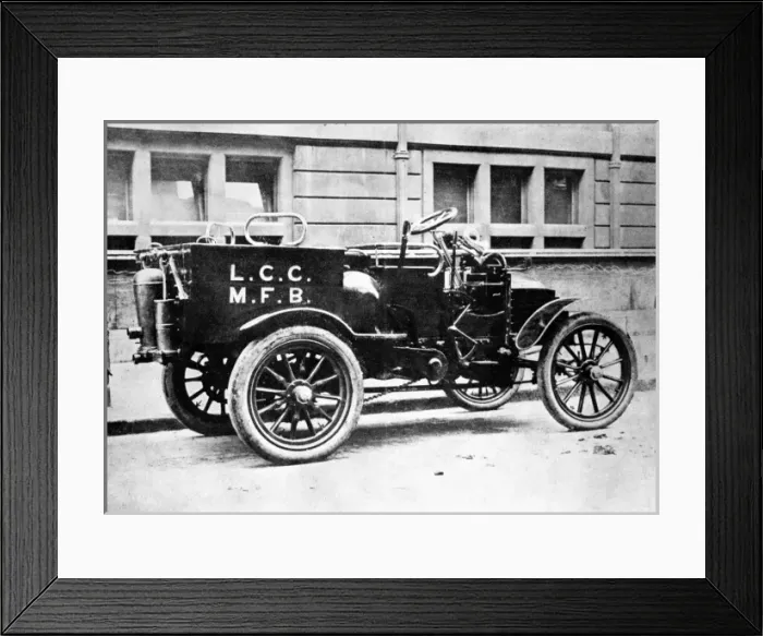 Framed Print : LCC-MFB petrol driven motor tender Framed Print : LCC-MFB petrol driven motor tender
