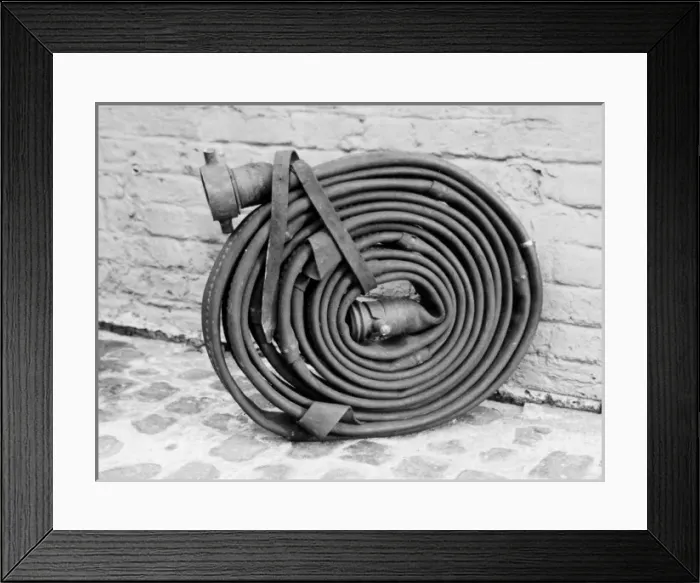 Framed Print : MBW-MFB-London Fire Brigade museum artefact Framed Print : MBW-MFB-London Fire Brigade museum artefact