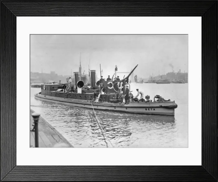 Framed Print : LCC-LFB fireboat Beta at Cherry Garden Pier, Rotherhithe Framed Print : LCC-LFB fireboat Beta at Cherry Garden Pier, Rotherhithe