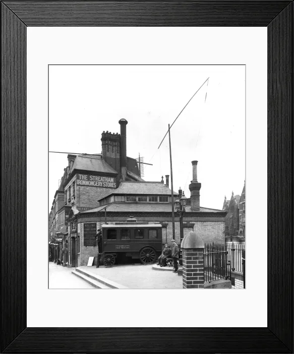 Framed Print : LCC-MFB mobile telephone / telegraph caravan Framed Print : LCC-MFB mobile telephone / telegraph caravan
