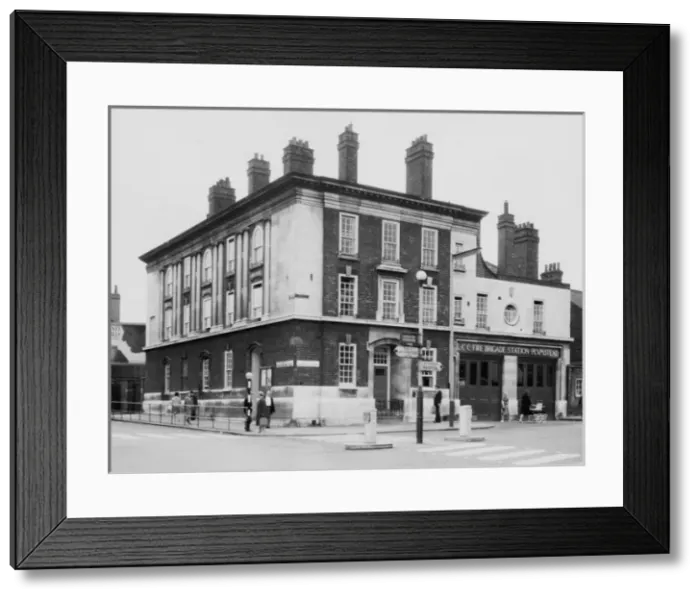 Framed Print : LCC-LFB Plumstead fire station, SE London Framed Print : LCC-LFB Plumstead fire station, SE London