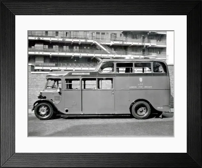 Framed Print : LCC-LFB Brigade major control unit at Lambeth HQ Framed Print : LCC-LFB Brigade major control unit at Lambeth HQ