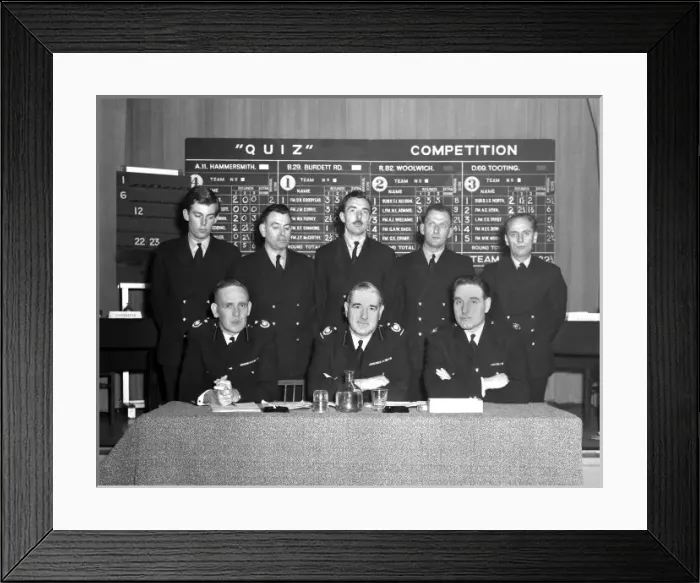 Framed Print : LCC-LFB Brigade finals of the Technical Quiz