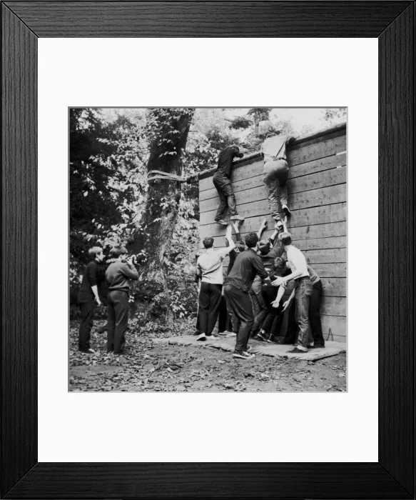 Framed Print : LCC-LFB - Junior firemen training scheme Framed Print : LCC-LFB - Junior firemen training scheme