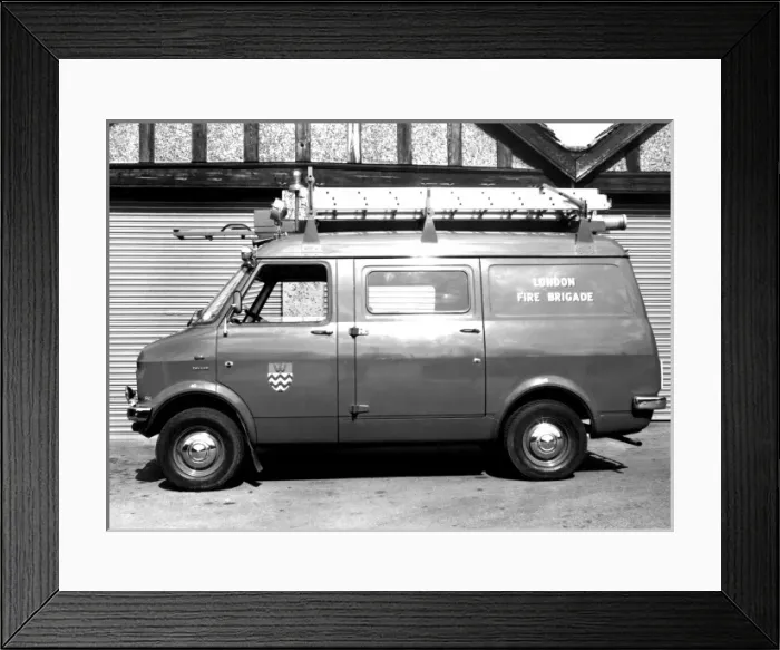 Framed Print : GLC-LFB - Experimental mini-pump fire engine Framed Print : GLC-LFB - Experimental mini-pump fire engine