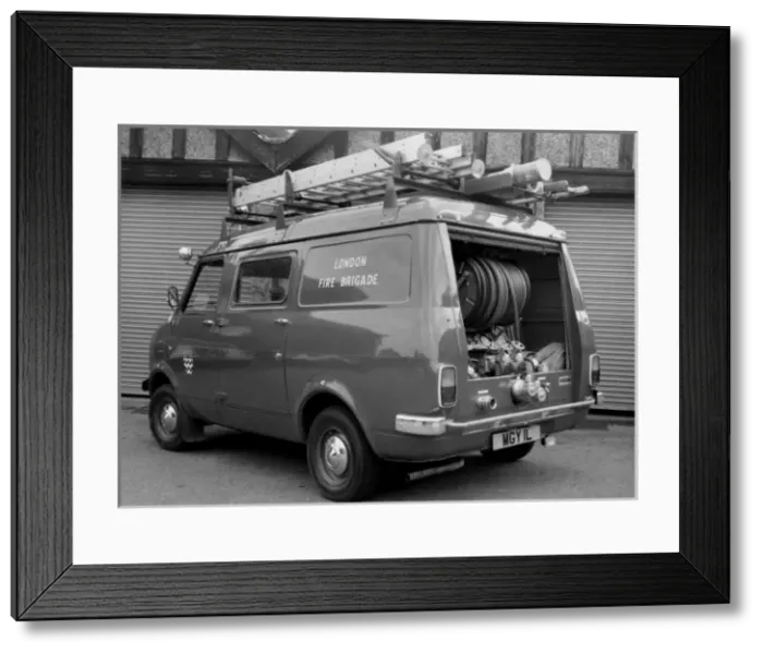 Framed Print : GLC-LFB - Experimental mini-pump fire engine Framed Print : GLC-LFB - Experimental mini-pump fire engine