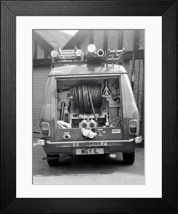 Framed Print : GLC-LFB - Experimental mini-pump fire engine Framed Print : GLC-LFB - Experimental mini-pump fire engine