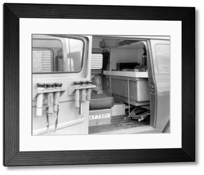 Framed Print : GLC-LFB - Experimental mini-pump fire engine Framed Print : GLC-LFB - Experimental mini-pump fire engine