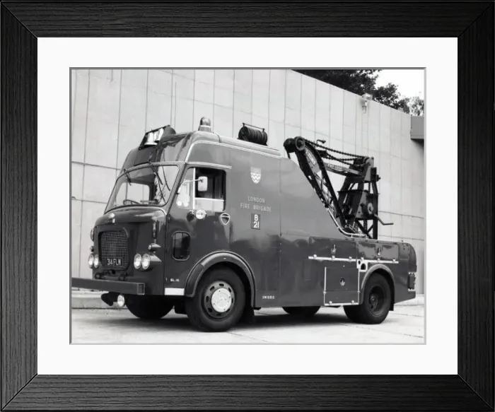Framed Print : GLC-LFB - Breakdown Lorry at Croydon HQ Framed Print : GLC-LFB - Breakdown Lorry at Croydon HQ