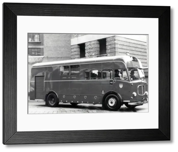 Framed Print : GLC-LFB appliance fleet -- Emergency Tender Framed Print : GLC-LFB appliance fleet -- Emergency Tender