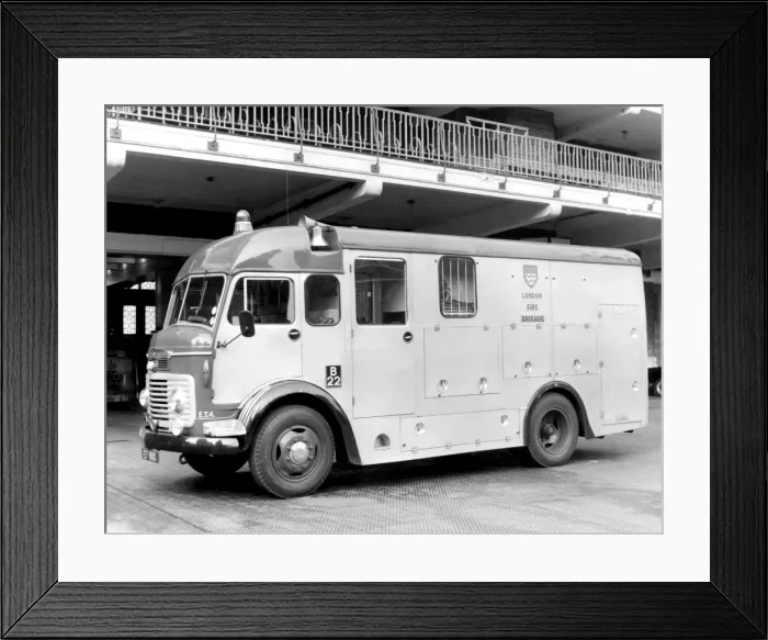 Framed Print : GLC-LFB appliance fleet -- Emergency Tender Framed Print : GLC-LFB appliance fleet -- Emergency Tender