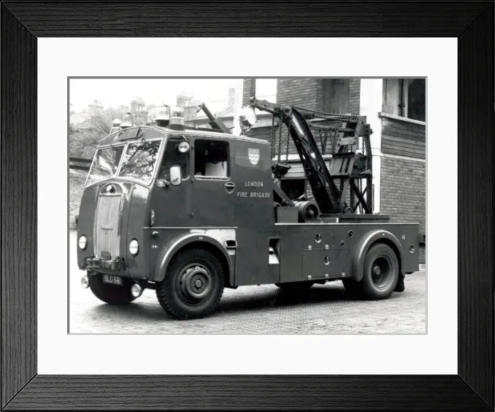 Framed Print : GLC-LFB appliance fleet -- Breakdown Lorry Framed Print : GLC-LFB appliance fleet -- Breakdown Lorry