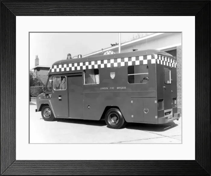 Framed Print : GLC-LFB Northern Command Control Unit Framed Print : GLC-LFB Northern Command Control Unit