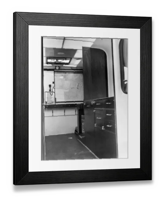 Framed Print : GLC-LFB Northern Command Control Unit Framed Print : GLC-LFB Northern Command Control Unit
