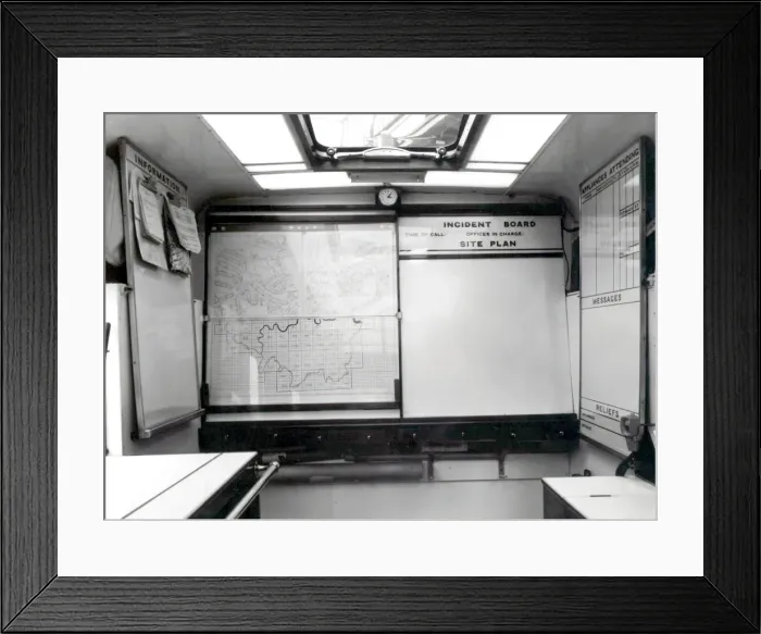 Framed Print : GLC-LFB Northern Command Control Unit Framed Print : GLC-LFB Northern Command Control Unit