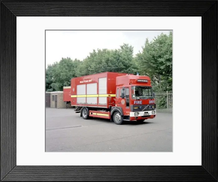 Framed Print : LFDCA-LFB Demountable pods and bulk foam unit Framed Print : LFDCA-LFB Demountable pods and bulk foam unit