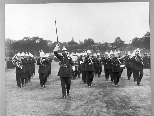 LCC-LFB Brigade marching band at the Annual Review