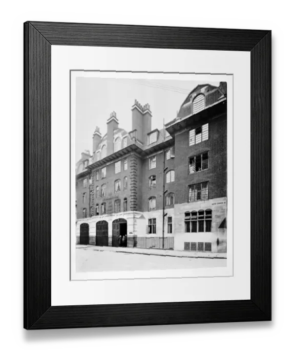 Framed Print : LCC-LFB Red Cross Street fire station, City of London Framed Print : LCC-LFB Red Cross Street fire station, City of London