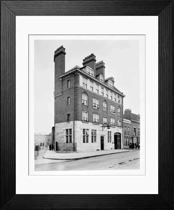 Framed Print : LCC-LFB Burdett Road fire station, E3 Framed Print : LCC-LFB Burdett Road fire station, E3