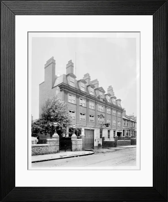 Framed Print : LCC-LFB Deptford fire station, SE London Framed Print : LCC-LFB Deptford fire station, SE London