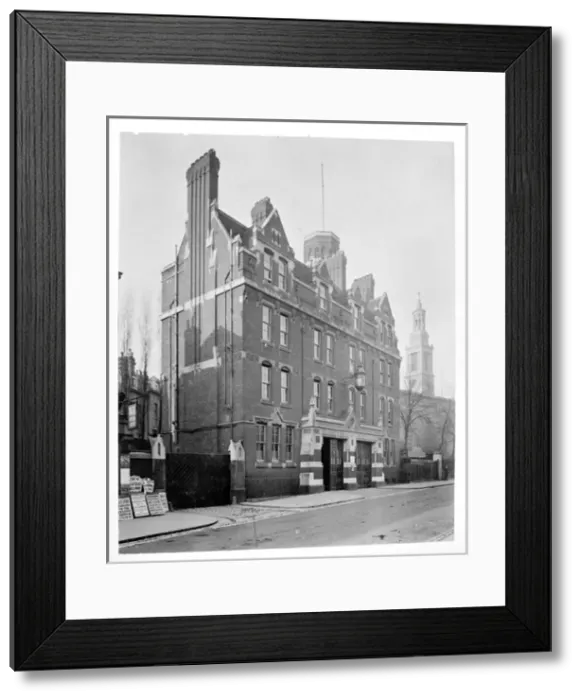 Framed Print : LCC-MFB West Norwood fire station SE27 Framed Print : LCC-MFB West Norwood fire station SE27